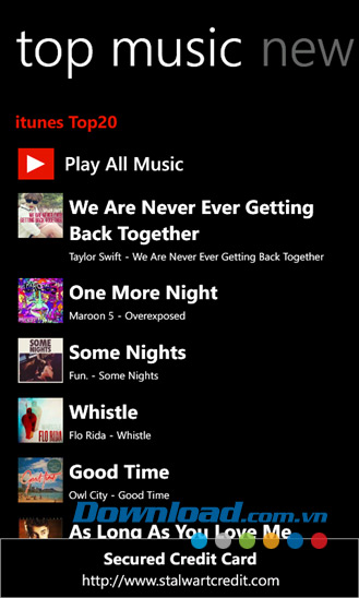 Amazing Music for Windows Phone