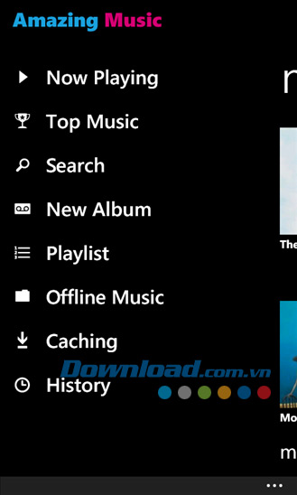 Amazing Music for Windows Phone