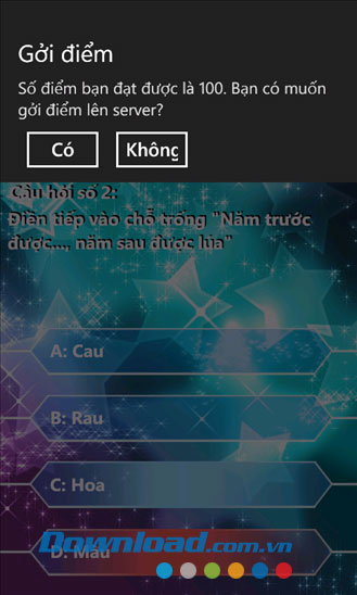 AiLaTrieuPhu for Windows Phone