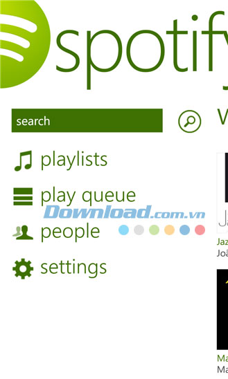 Spotify for Windows Phone