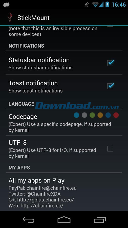 StickMount for Android