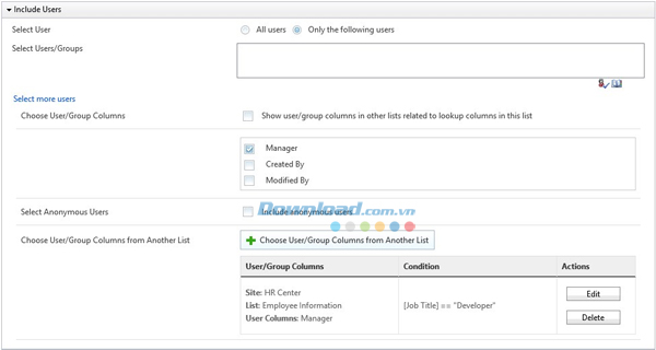 SharePoint Column Permission 