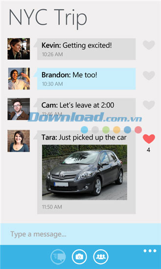 GroupMe for Windows Phone