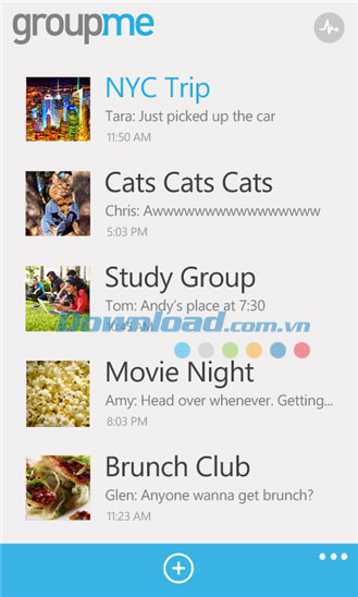 GroupMe for Windows Phone
