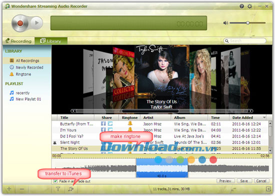 Wondershare Streaming Audio Recorder