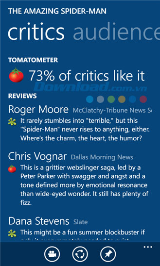 Flixster for Windows Phone