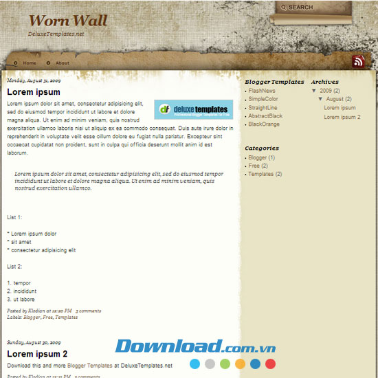 Worn Wall