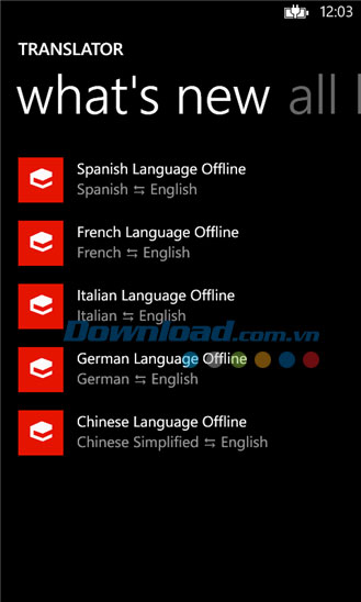 Bing Translator for Windows Phone