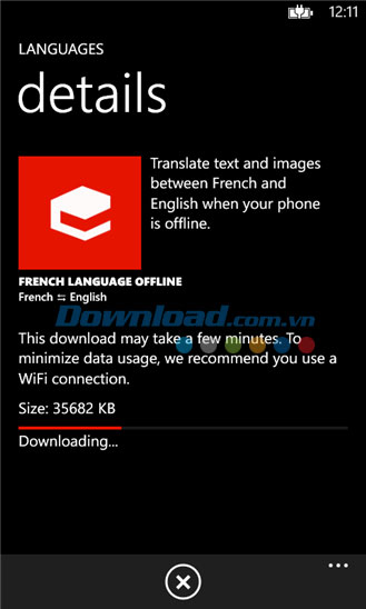 Bing Translator for Windows Phone