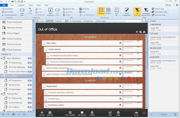 Organize:Pro
