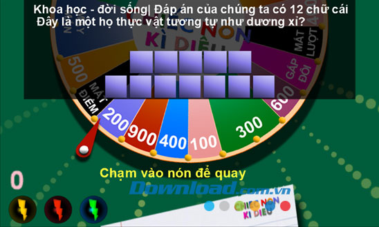 Chạm vào nón để quay Chiếc nón kỳ diệu for Windows Phone