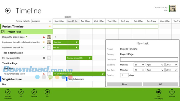 Project Timeline