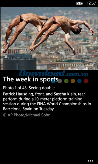 Bing Sports for Windows Phone