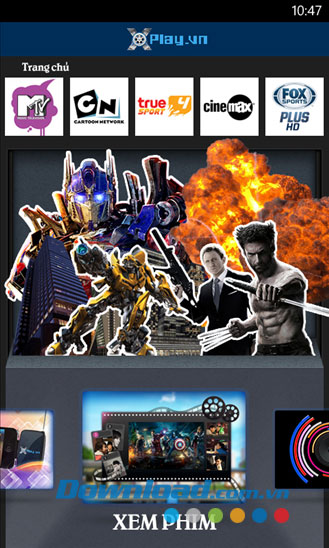 Xplay for Windows Phone