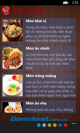 Bếp Việt for Windows Phone