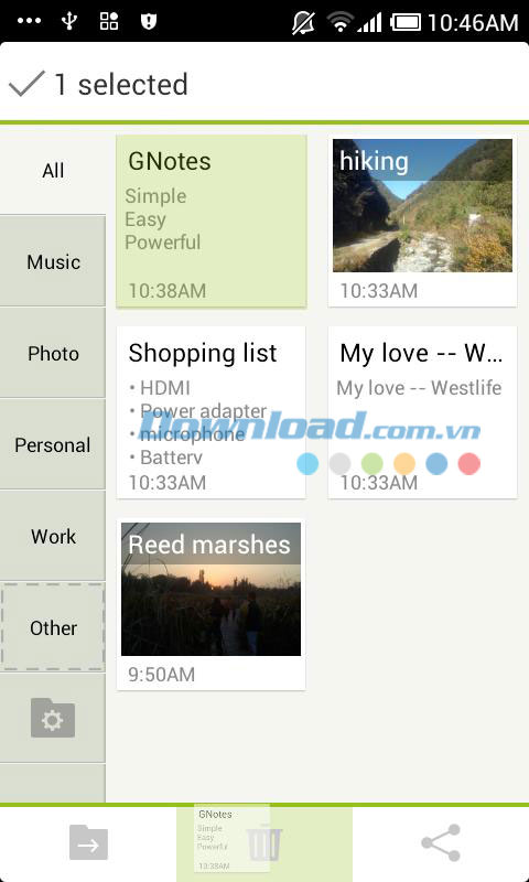 GNotes for Android
