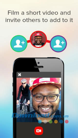 Tạo video ngắn và mời bạn bè cùng tham gia