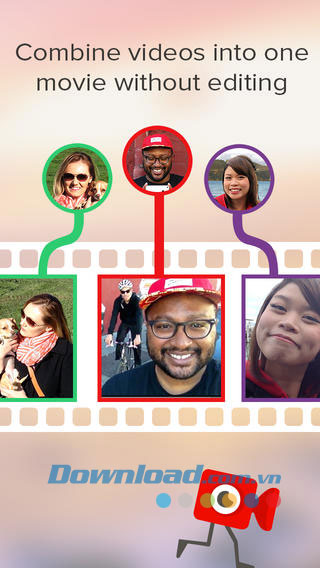 Kết hợp video không cần chỉnh sửa