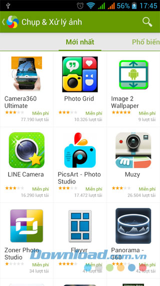 Download.com.vn - Kho ứng dụng