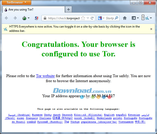 Tor Browser Bundle