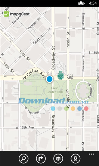 MapQuest Navigation for Windows Phone