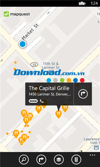 MapQuest Navigation for Windows Phone