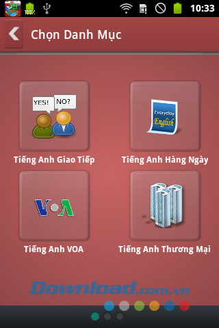 Học tiếng Anh miễn phí for Android