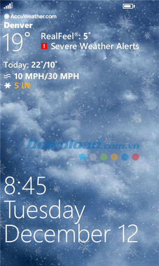 AccuWeather for Windows Phone