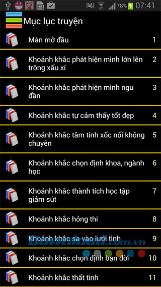 99 khoảnh khắc đời người cho Android