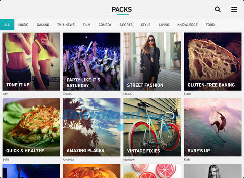 Rockpack for iOS