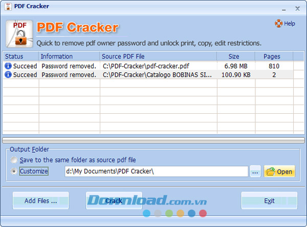PDF Cracker