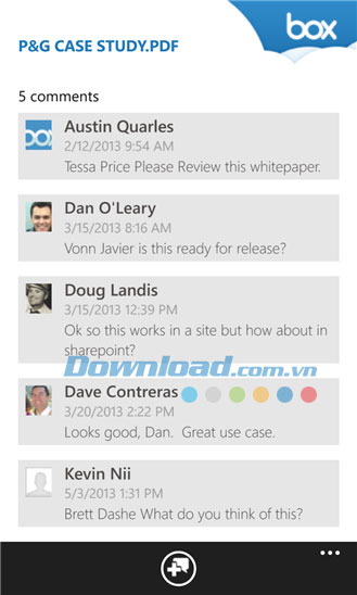 Box for Windows Phone