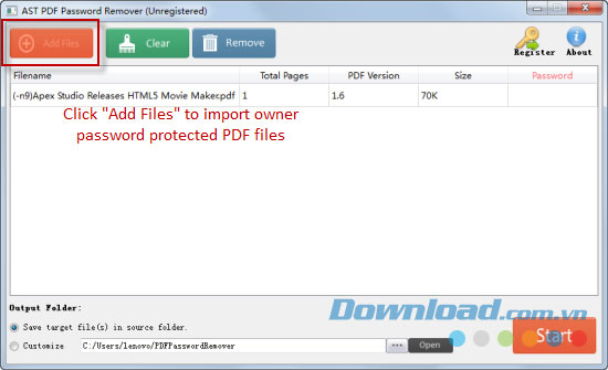 Jihosoft PDF Password Remover
