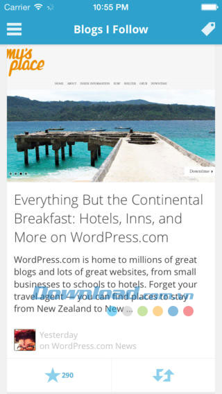 WordPress cho iOS