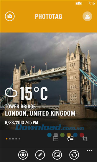 Phototag for Windows Phone