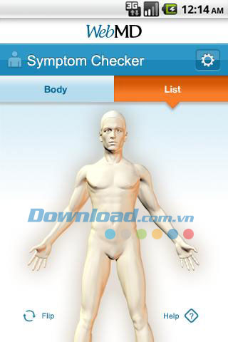 Thông tin cần khi cấp cứu WebMD for Android