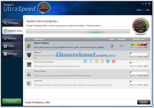 Tenebril UltraSpeed 360