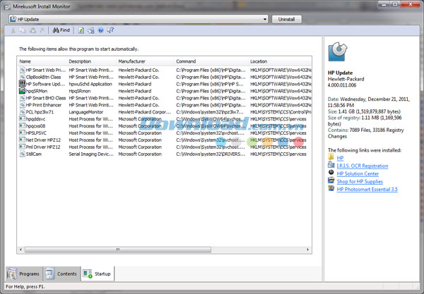 Mirekusoft Install Monitor