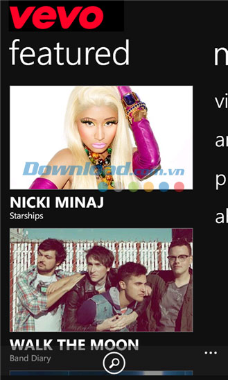 Vevo for Windows Phone