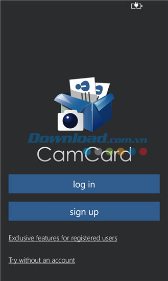 CamCard for Windows Phone