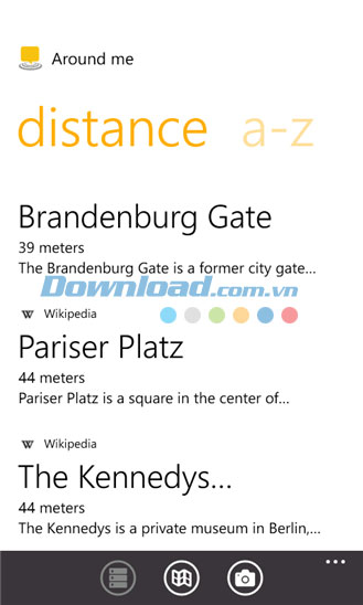 Wikitude for Windows Phone