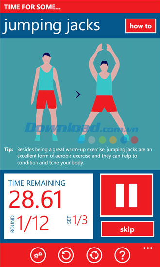 7 Minute Workout for Windows Phone