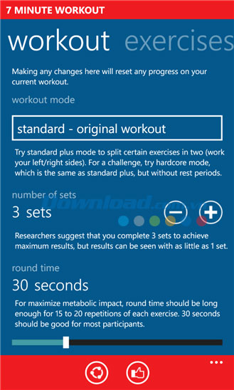7 Minute Workout for Windows Phone