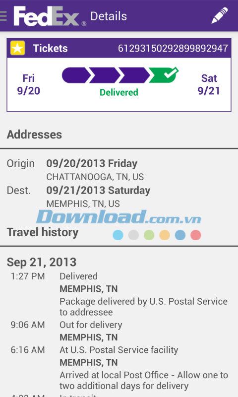 FedEx Mobile for Android