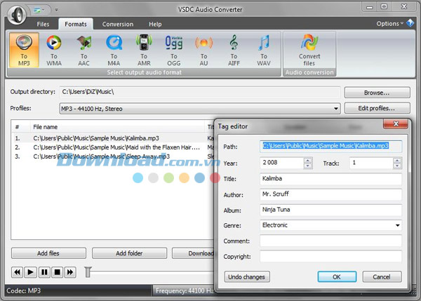 VSDC Free Audio Converter