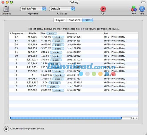 iDefrag for Mac