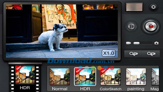 Hiệu ứng video đa dạng