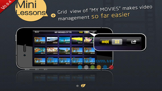 Quản lý video dễ dàng