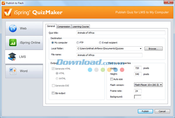 iSpring QuizMaker