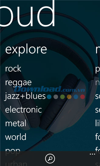Audiocloud for Windows Phone